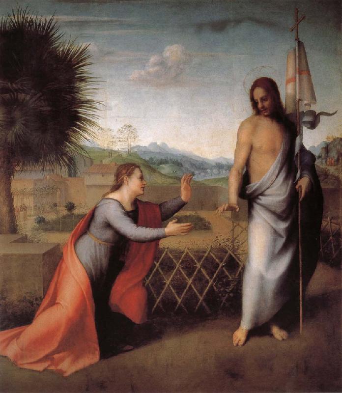 Andrea del Sarto Meeting of Relive Jesus and Mary oil painting image